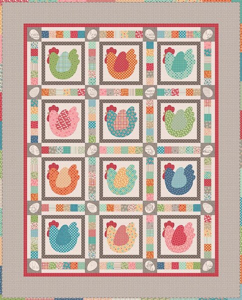 The Hen House Quilt Kit | Riley Blake Designs