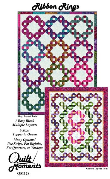 Quilt Moments Ribbon Rings Quilt Pattern | Riley Blake Designs
