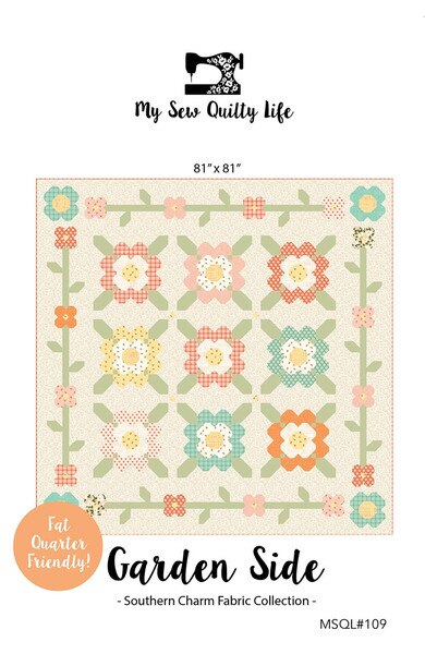 My Sew Quilty Life Garden Side Quilt Pattern | Riley Blake Designs